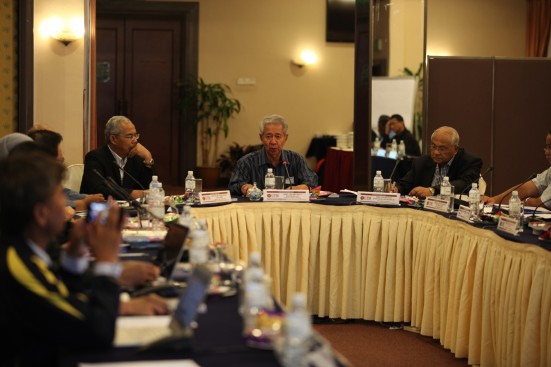 UTM Board of Director  Tan Sri Halim Ali chaired the meeting.