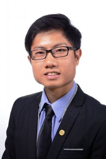 Jason Ang Wei Lung from UTM was selected to receive the Emerging Scholar Award 2015 from the Golden Key International Honor Society. 