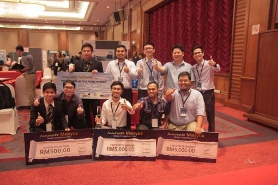 The Malaysia Innovate Design Competition 2016 winners from UTM