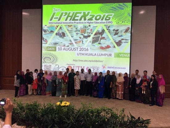 The participants of I-PHEX 2016 at the closing ceremony. 