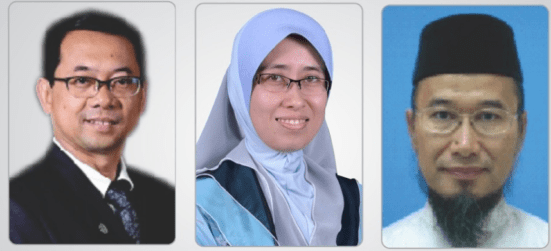 Professor Dr Ahmad Fauzi (left) and Professor Dr Zainal (right) receiving Frontier Reseaech Category and Professor Ir Dr Sharifah Rafidah receiving Young Research category.