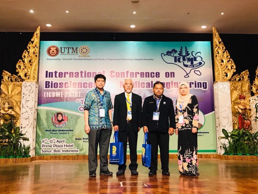 Global And Networking During The 2nd International Conference On Biosciences And Medical Engineering Icbme2019 Organised By Faculty Of Science Utm And Faculty Of Agricultural Technology Udayana University Utm Newshub
