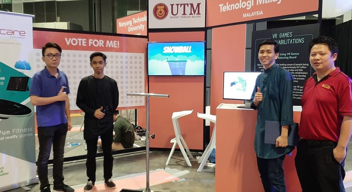 UTM students represented Malaysia in Singapore Youth Innovation 2019
