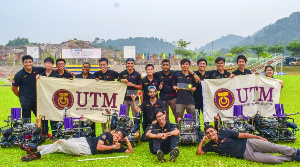 UTM Juarai Pertandingan Robotik Cerminkan Kualiti Universiti 