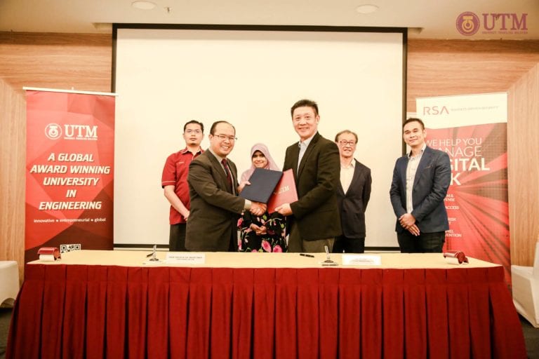 Signing Ceremony Between UTM-MJIIT & RSA (EMC Computer ...