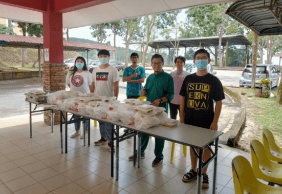 Distribution Nasi Arab at KLG Residences