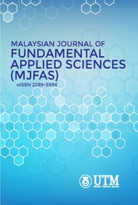 Malaysian Journal of Fundamental Applied Sciences (MJFAS ...