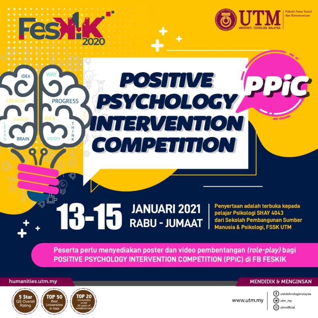 Positive Psychology Intervention Competition for Final Year Psychology