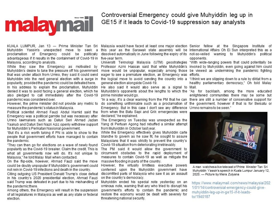 Malay mail news