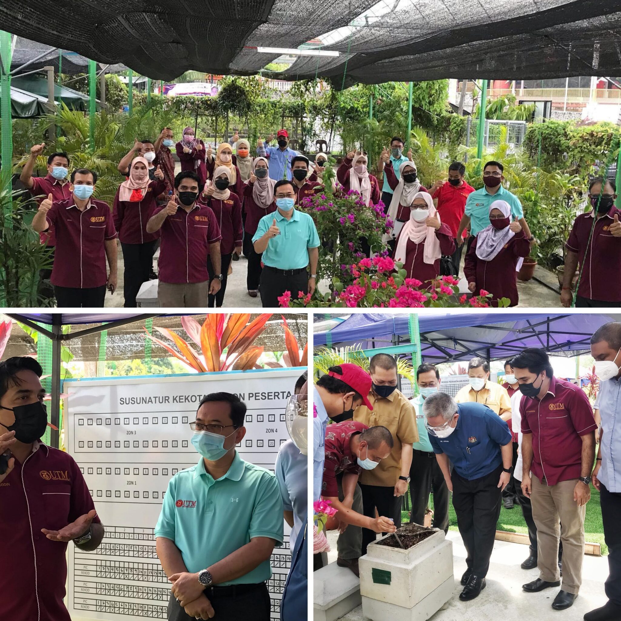 Menteri MOSTI Kunjungi Situs Madu AHIBS Kelulut di Simpang Renggam