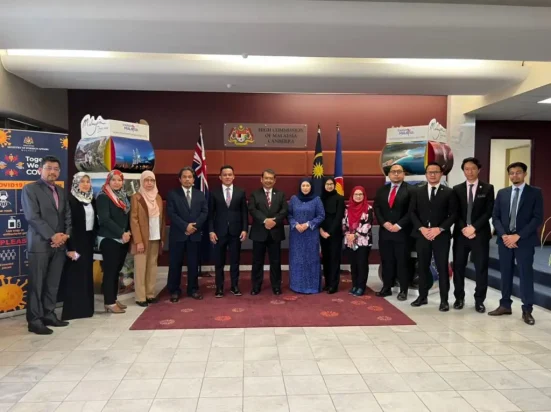 UTM Delegate Made Courtesy Visit to High Commissioner of Malaysia to Commonwealth Australia