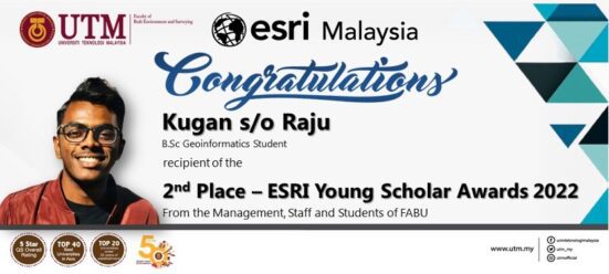 Pelajar FABU Raih Tempat Kedua dan Ketiga dalam Pertandingan ESRI Young Scholar Award 2022