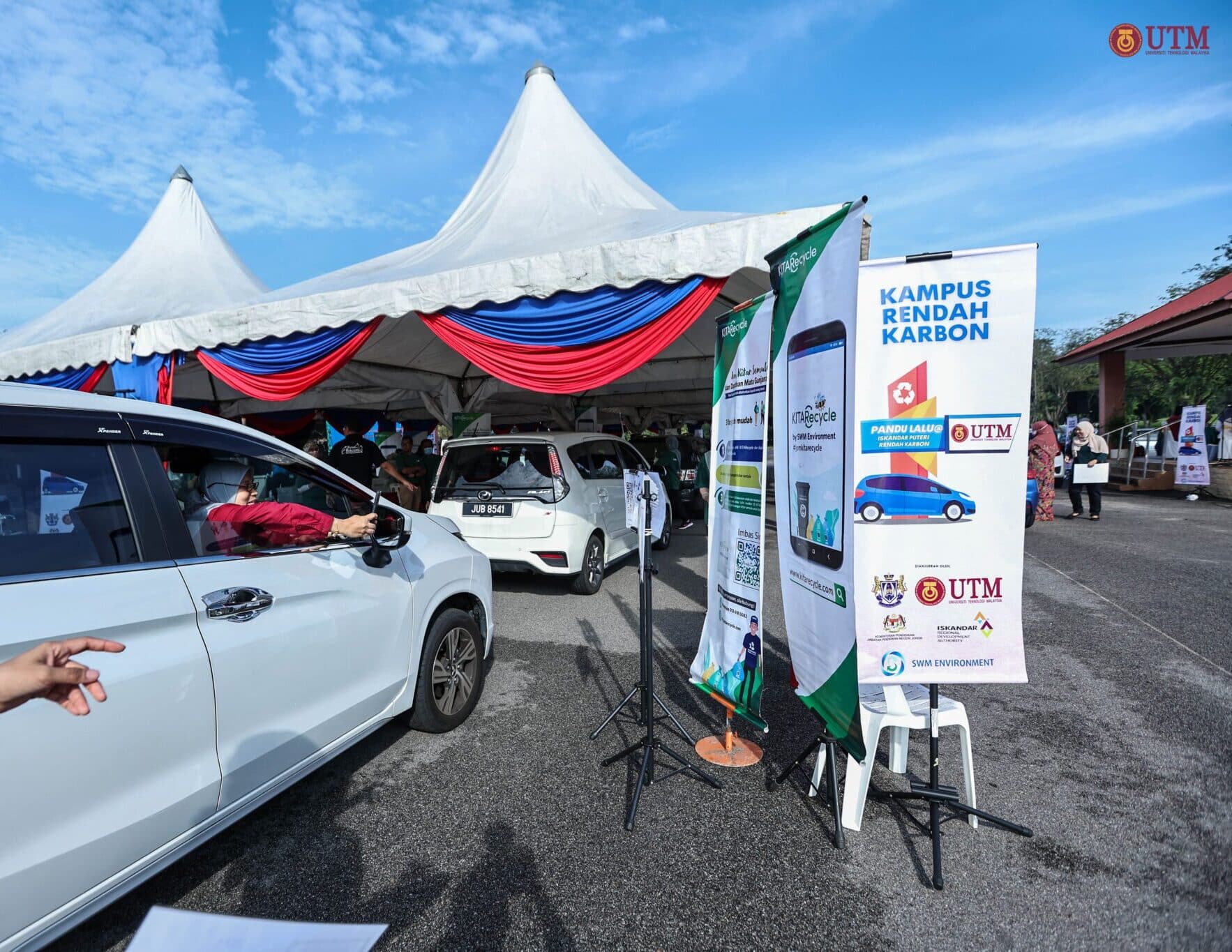 UTM, MBIP dan SWM Anjur Program Kitar Semula Pandu Lalu@UTM – UTM NewsHub