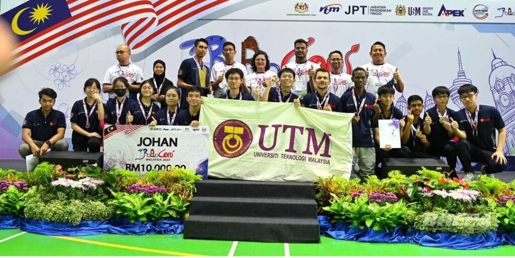 UTM kekal unggul mendominasi Pertandingan Robocon Malaysia 2023 UTM