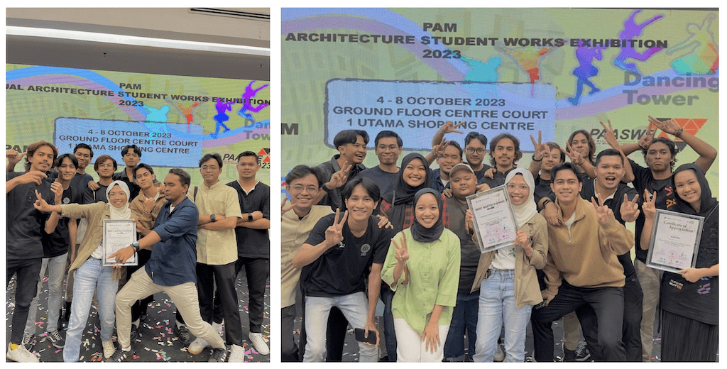 UTM Architecture Students Won Silver Award at PAASWE 2023 | UTM NewsHub