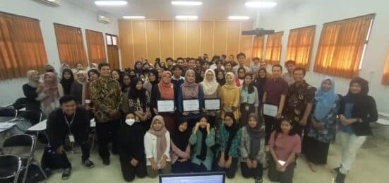 After training session with students of FPK, UNAIR
