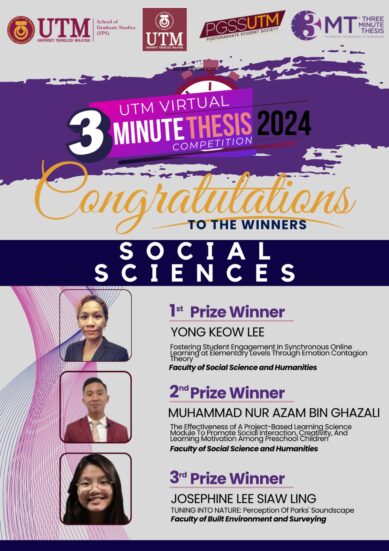Winners Social Science UTM 3MT 2024