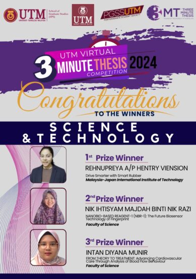 Winners Science & Technology UTM 3MT 2024