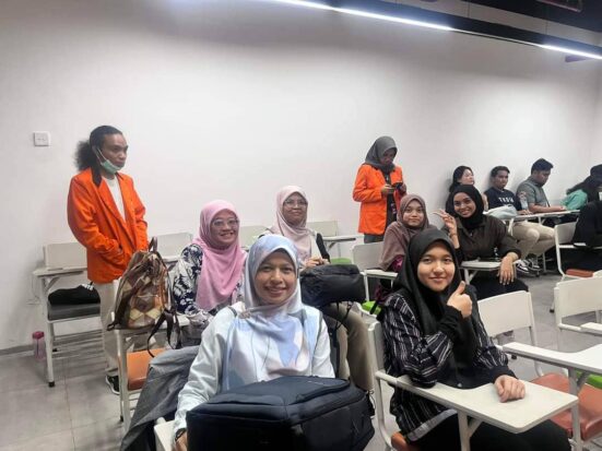 Picture taken during Lecture session with UNIKA Atma Jaya students