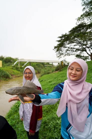 Antara ikan bandaraya bersaiz besar yang berjaya ditangkap