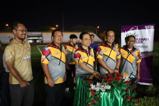 Gimik Dato NC bersama Pegawai Kanan UTM