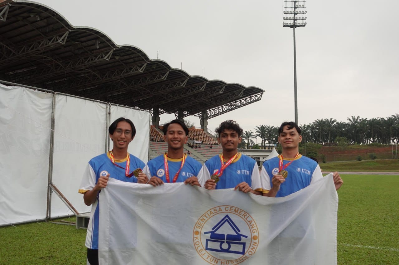 KTHO athletes for 4x100M (MEN) relay that wins gold medal