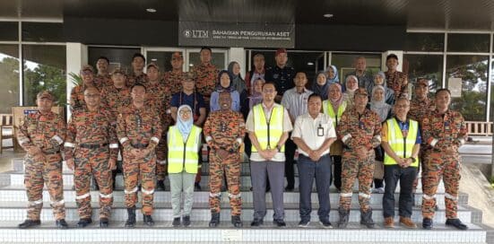 Staf UTM dan pasukan HAZMAT selesai taklimat hari kedua bagi fasa pertama operasi