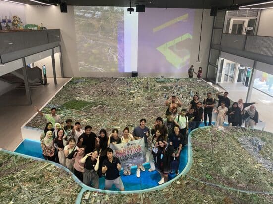 Day Interactive D Bangkok model cityscape Queen Sirikit National Convention Centre (QSNCC)