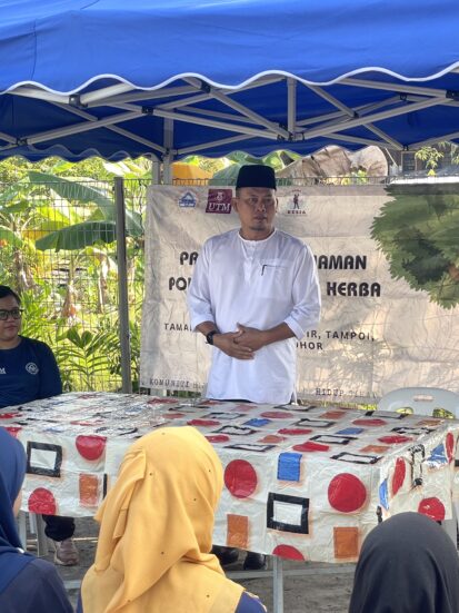 Majlis Perasmian Program oleh Encik Ahmad Al Mubarak Bin Mohamed Kunyi, Ahli Majlis Bandaraya Johor Bahru.