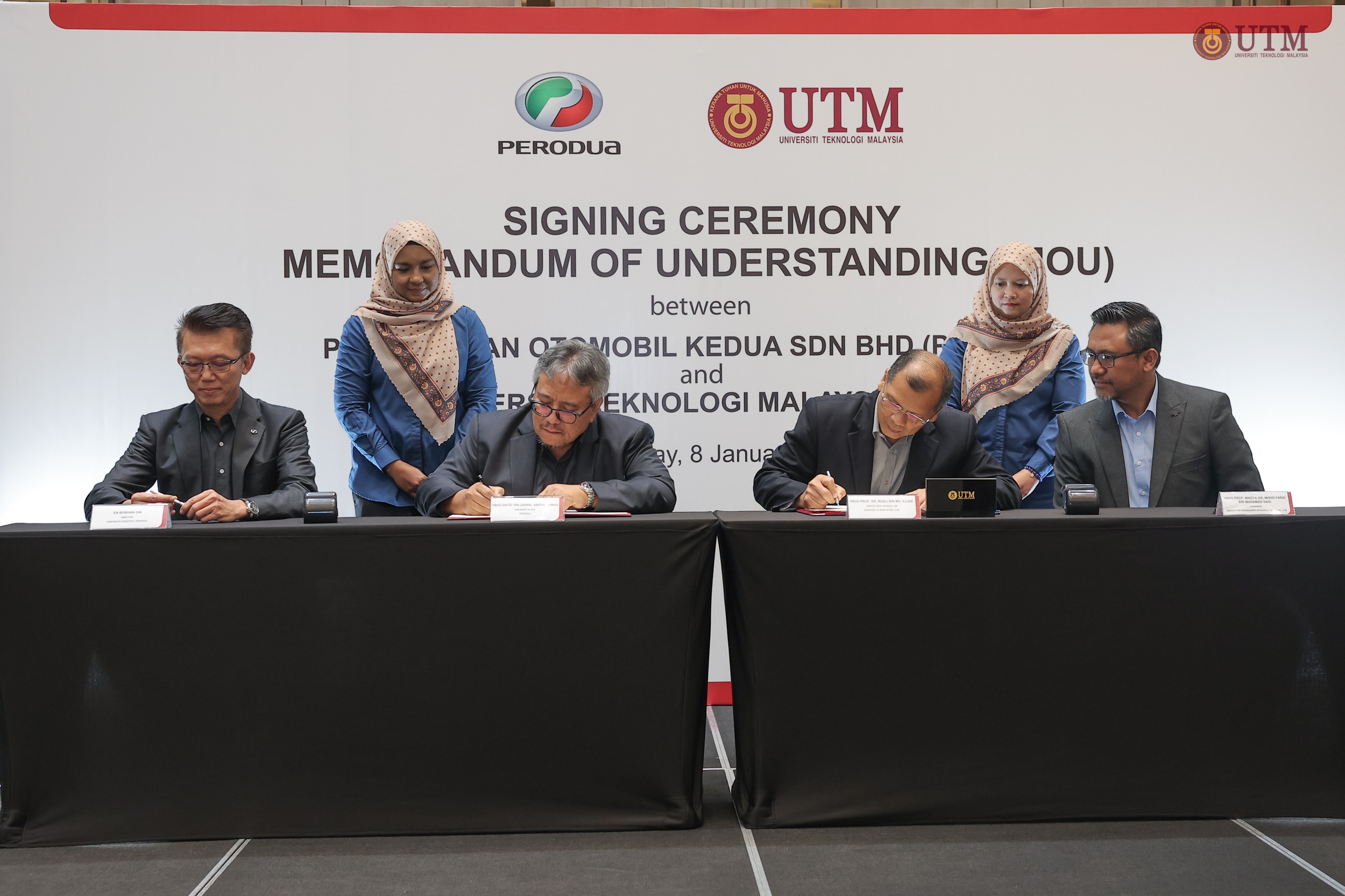 PERODUA-UTM MoU