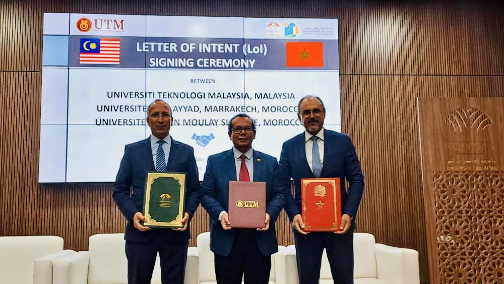Kerjasama Strategik UTM dan Universiti Terkemuka di Morocco