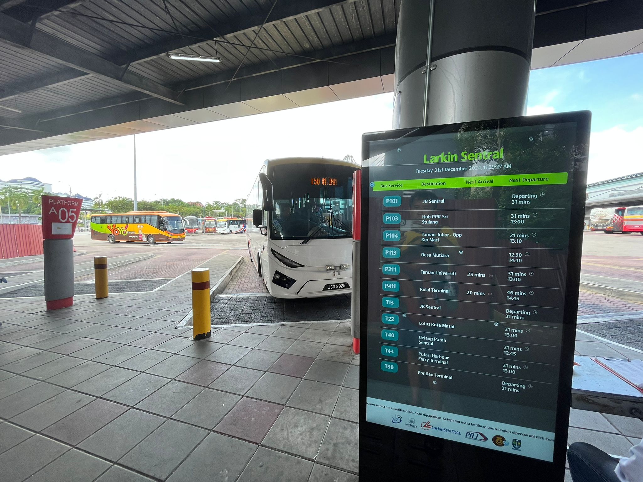 Passenger Information System for Public Bus Service in Johor