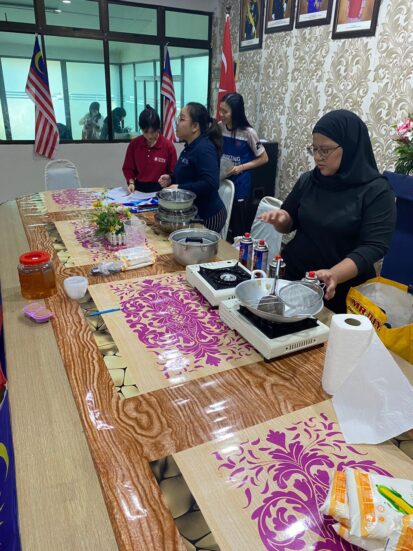 Sesi penerangan tentang saponifikasi
