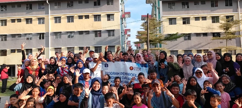 UTM perkukuh kesejahteraan komuniti melalui Pemprofilan Komuniti BJB 2.0