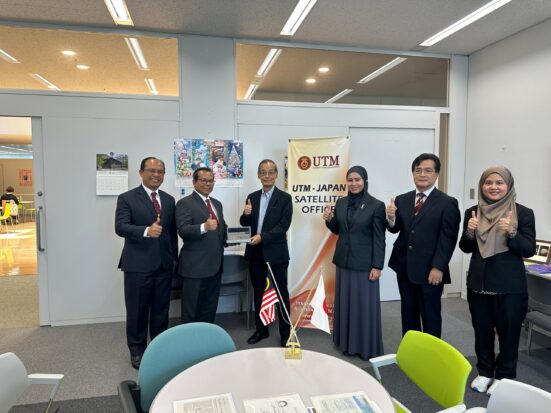 A Visit to UTM Japan Satellite Office with Prof. Horie