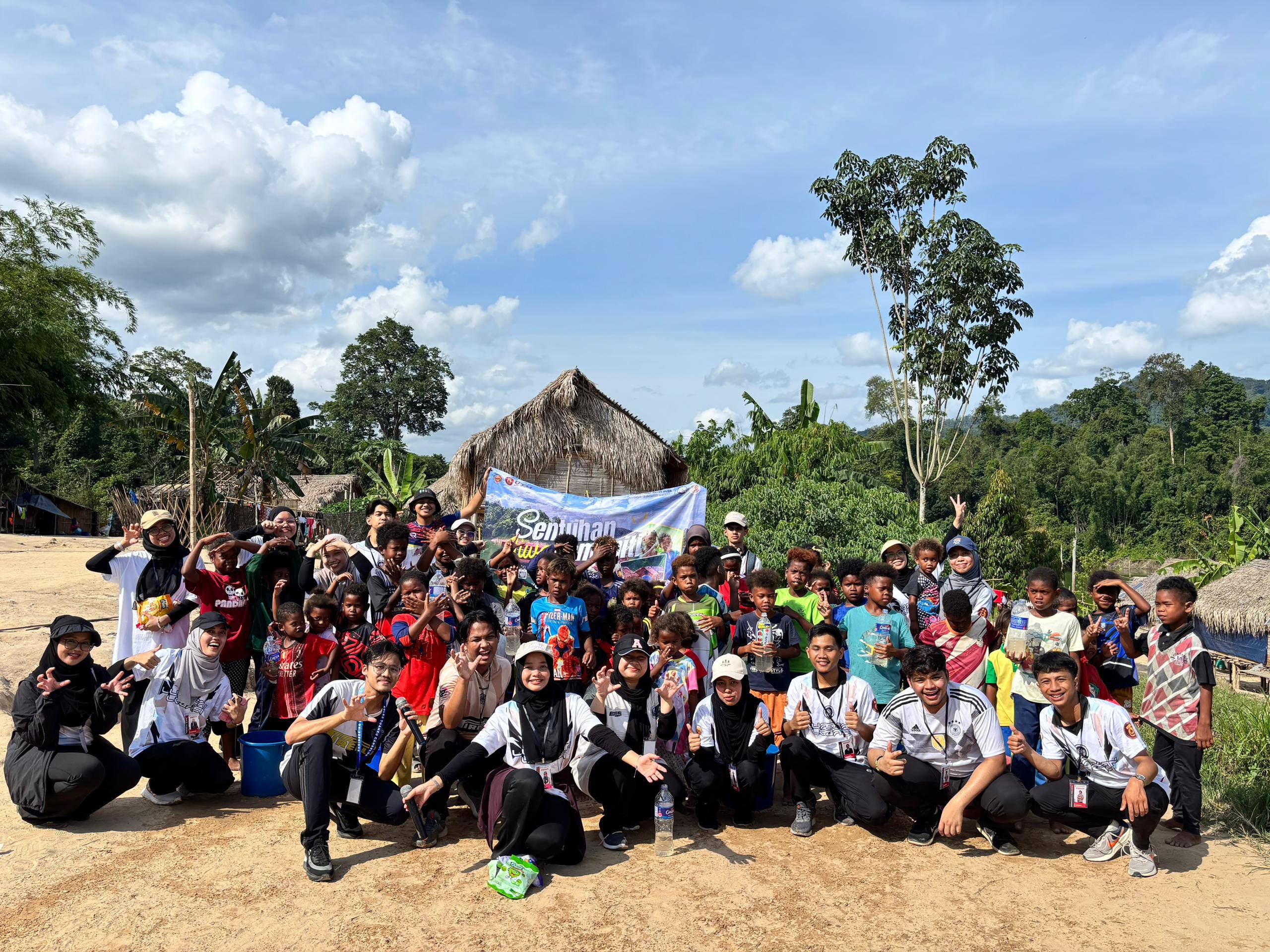 Program Rakan Prihatin: Sentuhan Jiwa Komuniti - SRM UTM Santuni Komuniti Orang Asli di Royal Belum, Perak