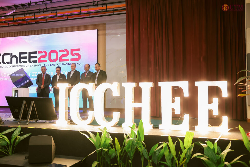 ICChEE 2025 grand stage highlighted UTM’s role in bridging industry and academia.