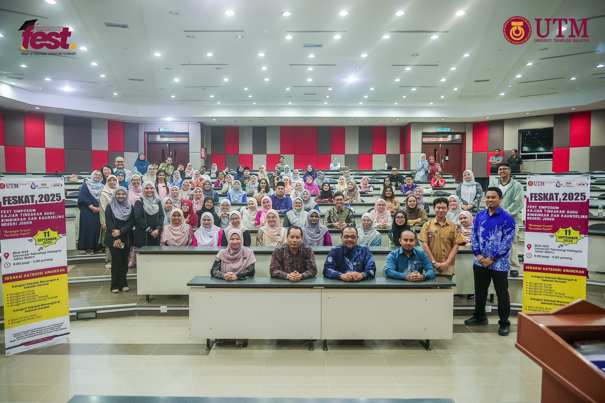 FESKAT 2025 himpun 73 guru kaunselor Johor bentang kajian tindakan