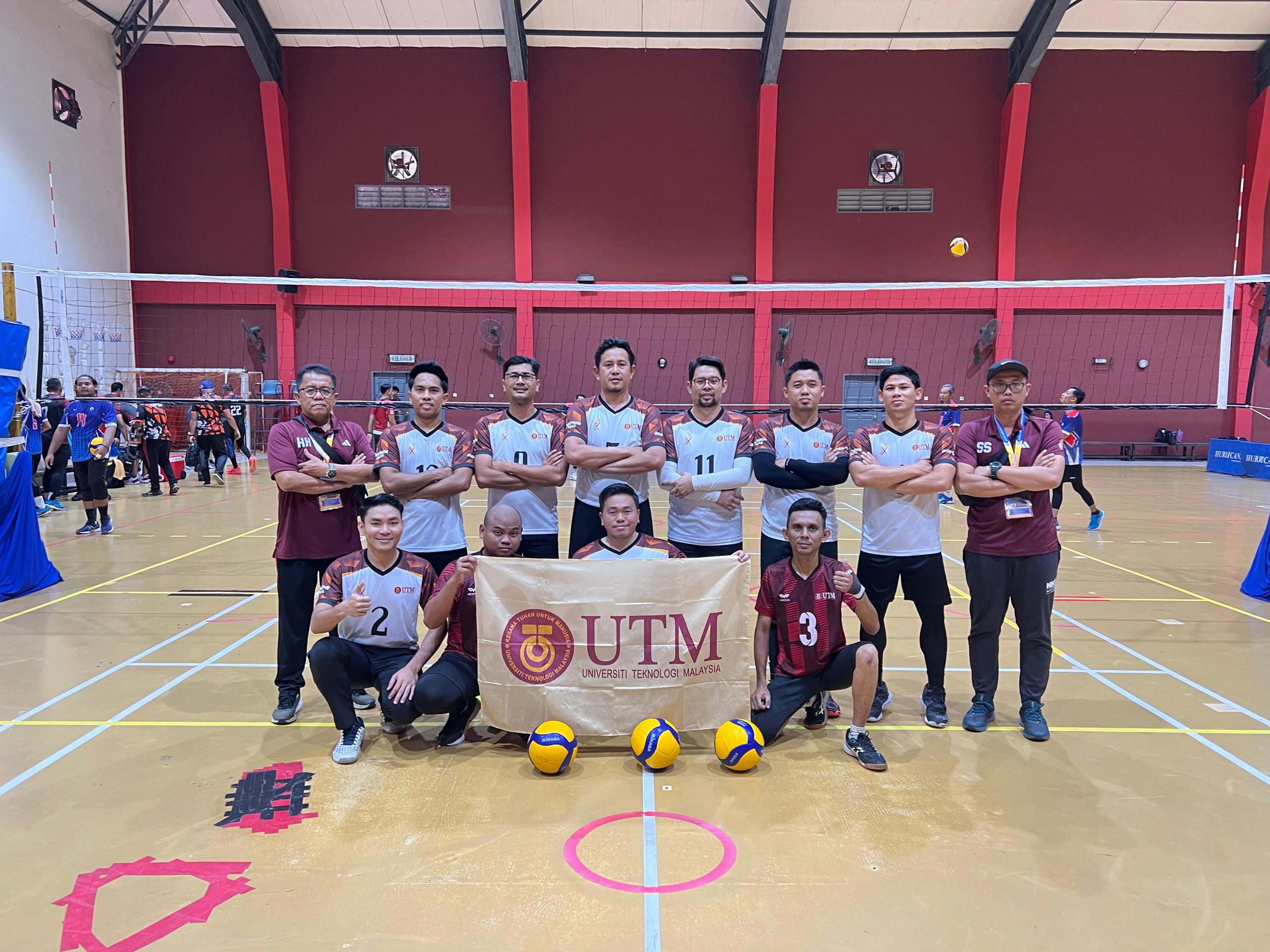 UTM catat kejayaan pingat gangsa bola tampar lelaki SUKANUN 2025