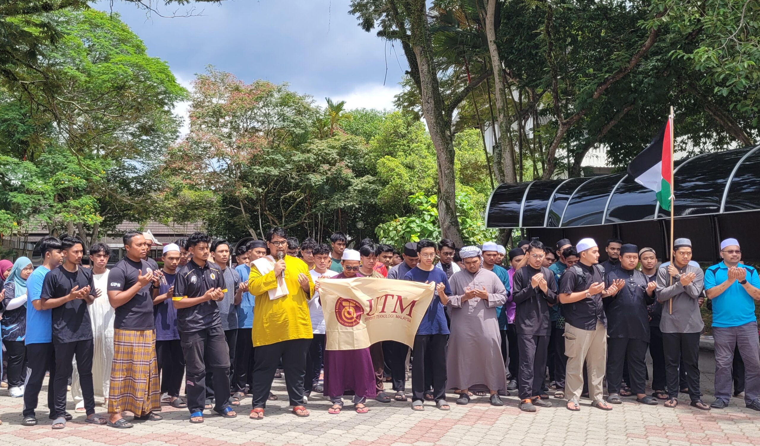 Mahasiswa UTM bersolidariti suarakan sokongan kemanusiaan buat Palestin dan Global Sumud Flotilla